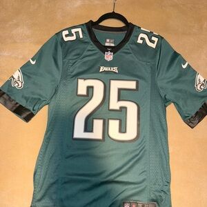 NFL Eagles Teal Jersey with Number 25